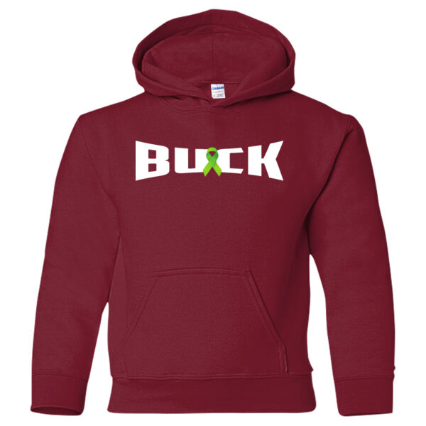 Support Buck Cancer D3 - Heavy Blend™ Youth Hooded Sweatshirt Thumbnail