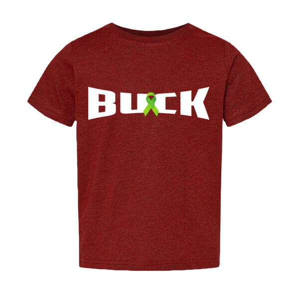Support Buck Cancer D3 - Toddler Fine Jersey Tee Thumbnail