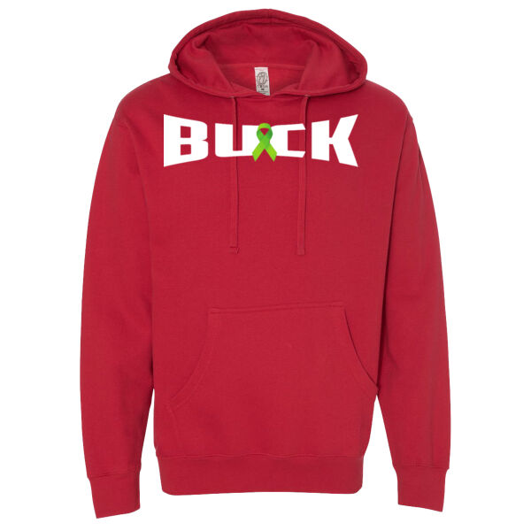 Support Buck Cancer D3 - Midweight Hooded Sweatshirt Thumbnail