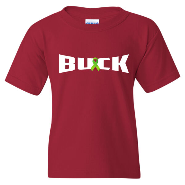 Support Buck Cancer D3 - Heavy Cotton™ Youth T-Shirt Thumbnail