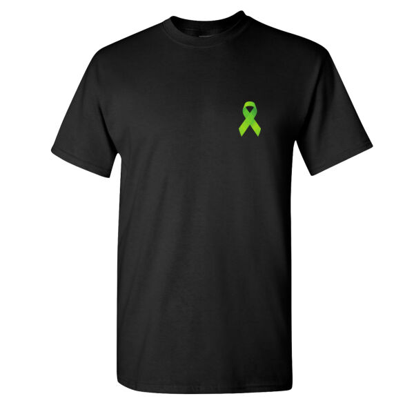Ribbon Buck Cancer - Heavy Cotton™ T-Shirt Thumbnail